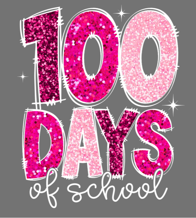 100 Days Glitter Shirt
