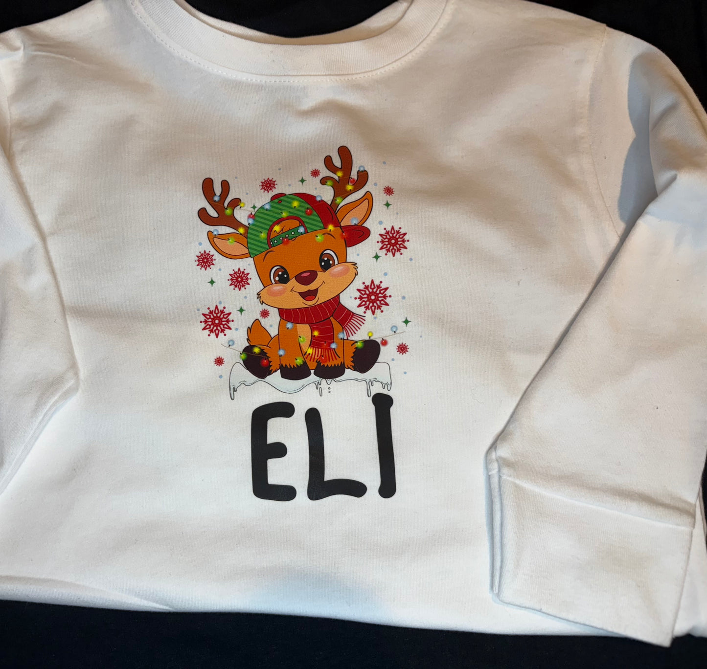 Personalized Reindeer Shirt