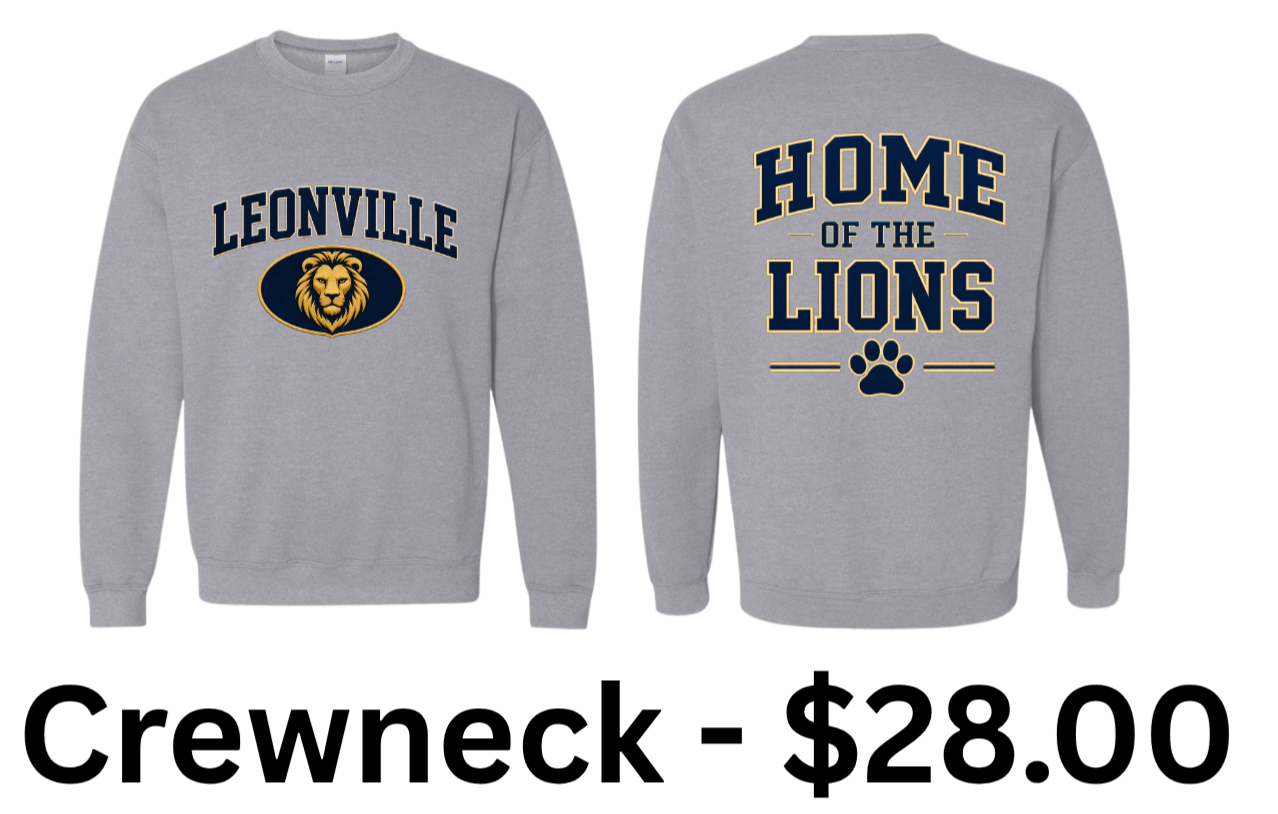 Leonville Lions Crewneck – Double Sided