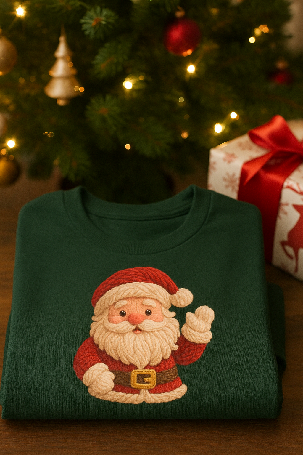 Waving Santa Shirt