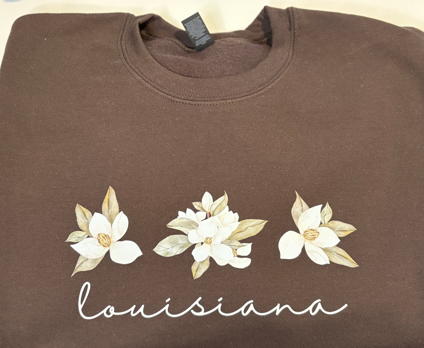 Louisiana Magnolia Shirt - Southern State Pride Tee, Long Sleeve & Sweatshirt