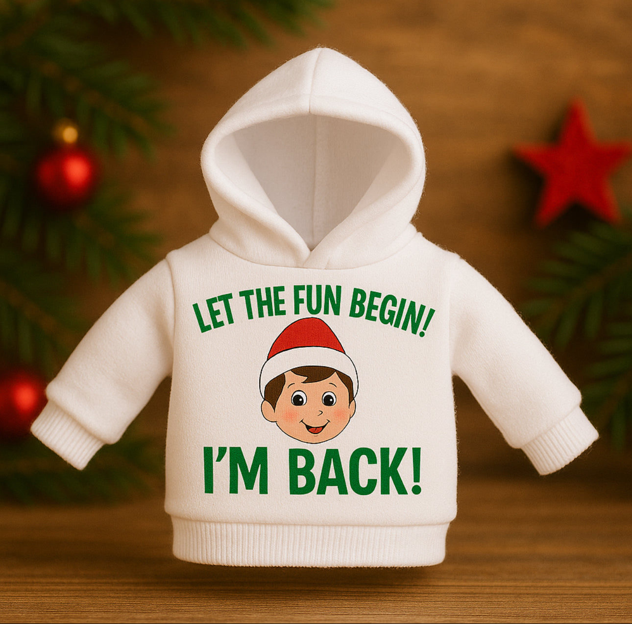 Elf On The Shelf Hoodie