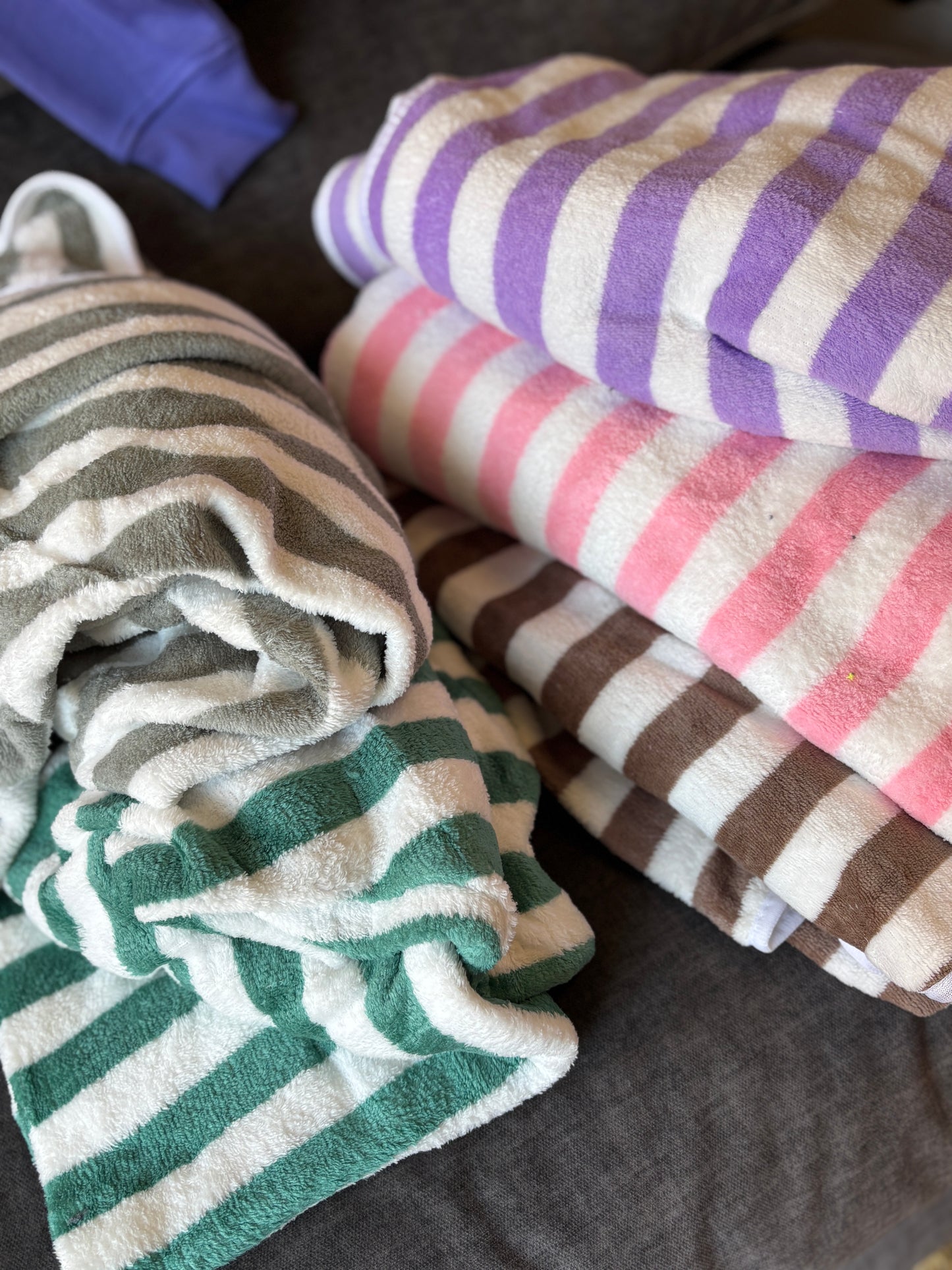 Personalized Striped Beach Towel