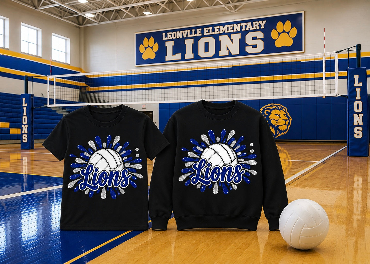 Leonville Elementary Lions Volleyball