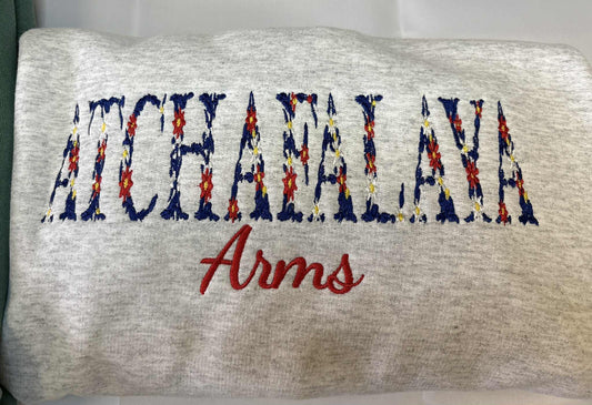 Custom Embroidered Sweatshirt - Any Name or Initials