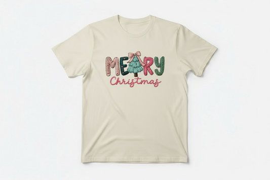 Merry Christmas DTF Print