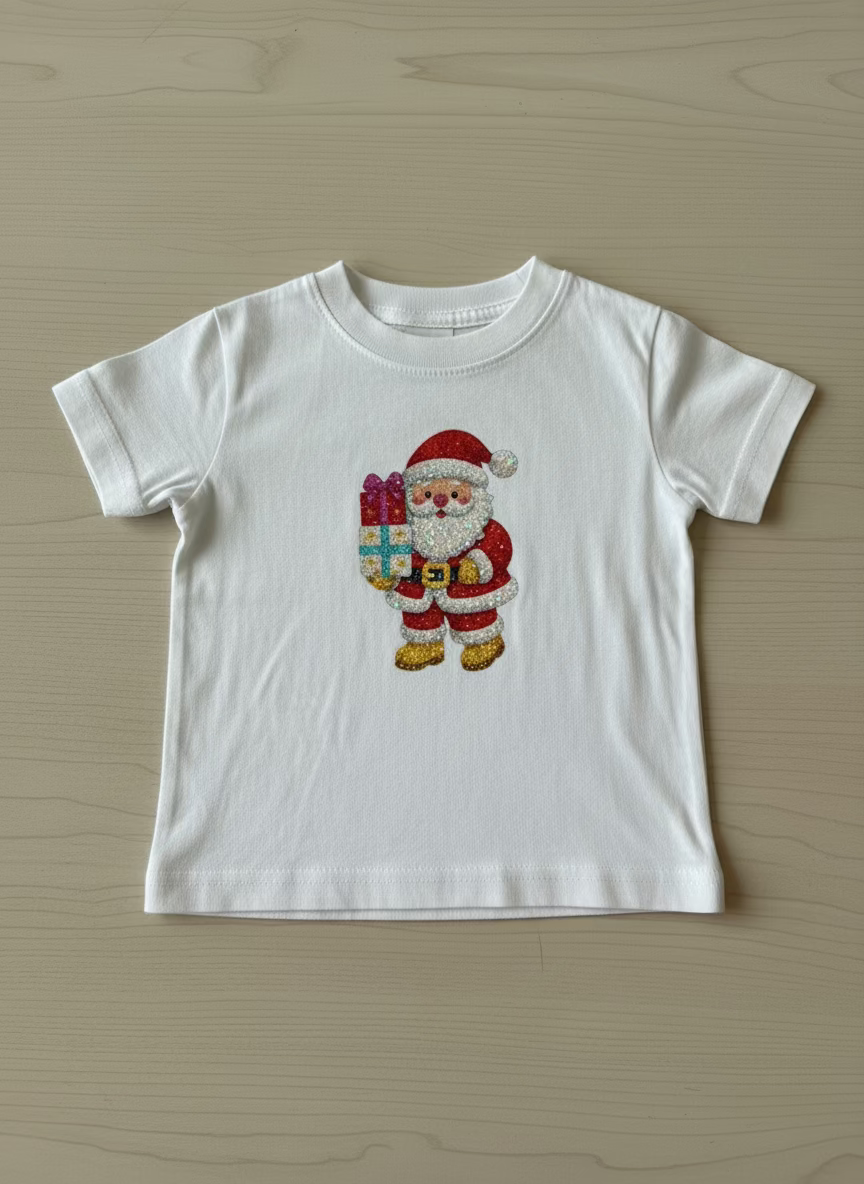 Sparkle Santa Shirt