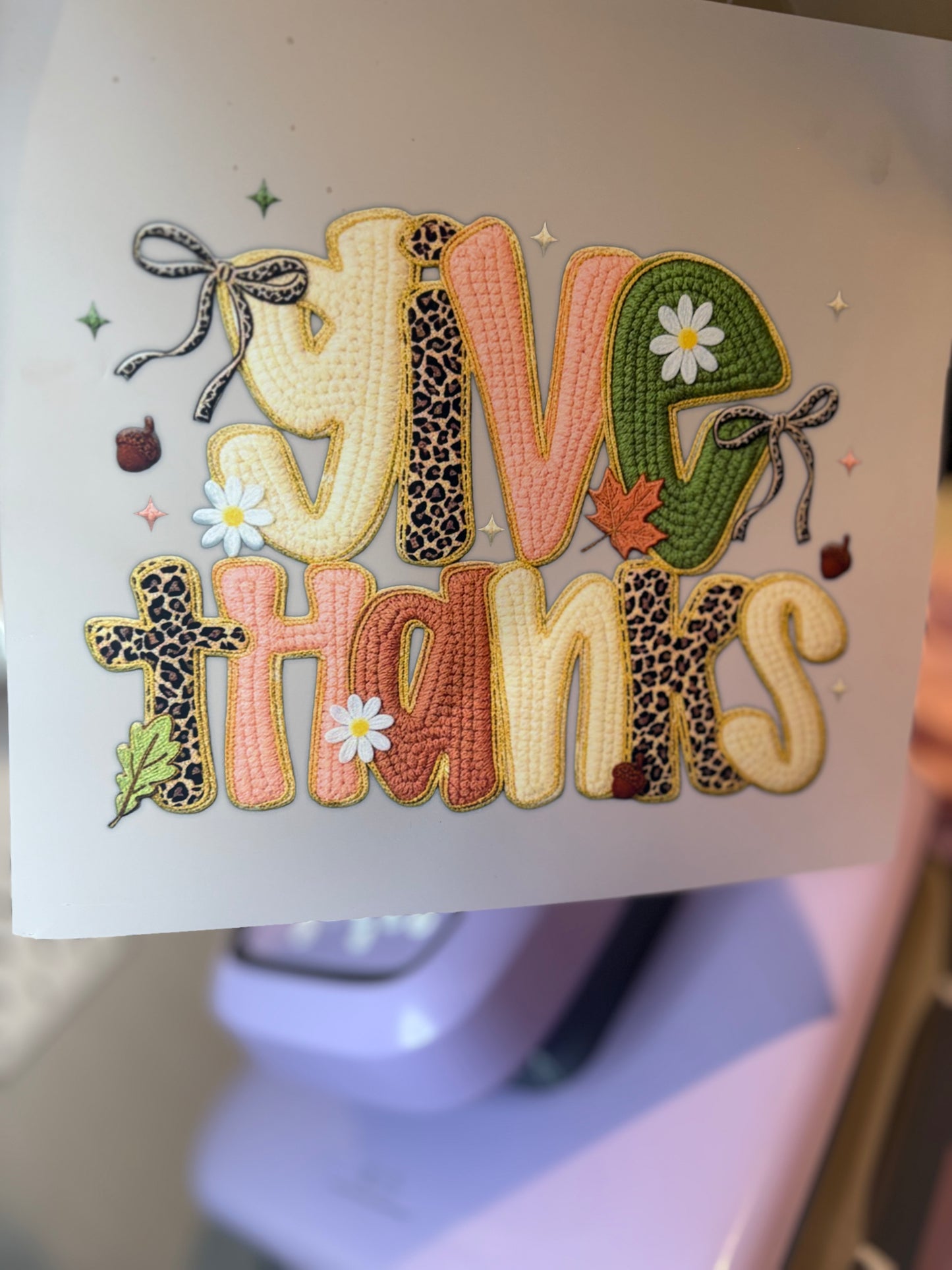 Boho Give Thanks Shirt