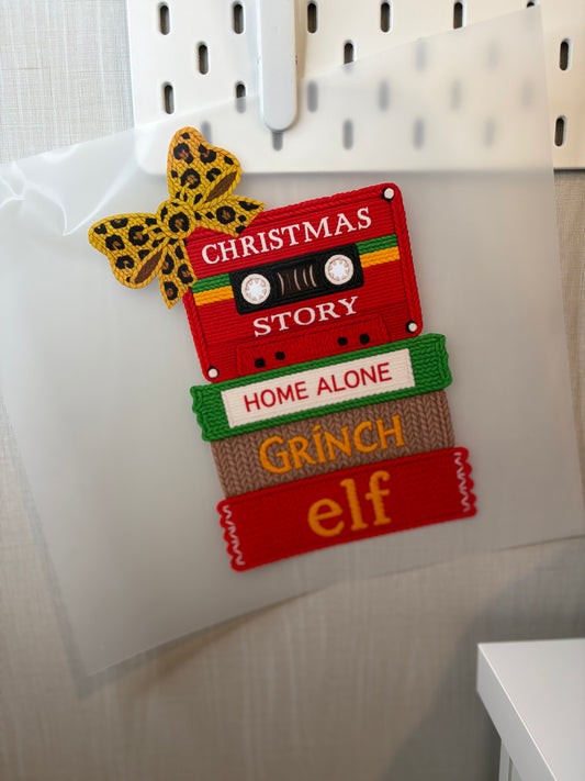 Christmas Movies DTF Print