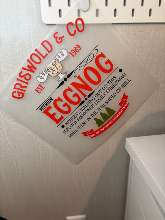 Griswold Eggnog DTF Print