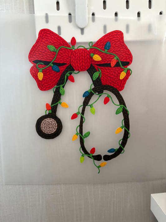 Christmas Stethoscope Tee