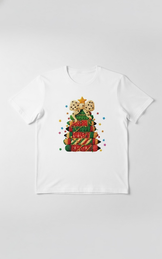 Christmas Pencil Tree Tee