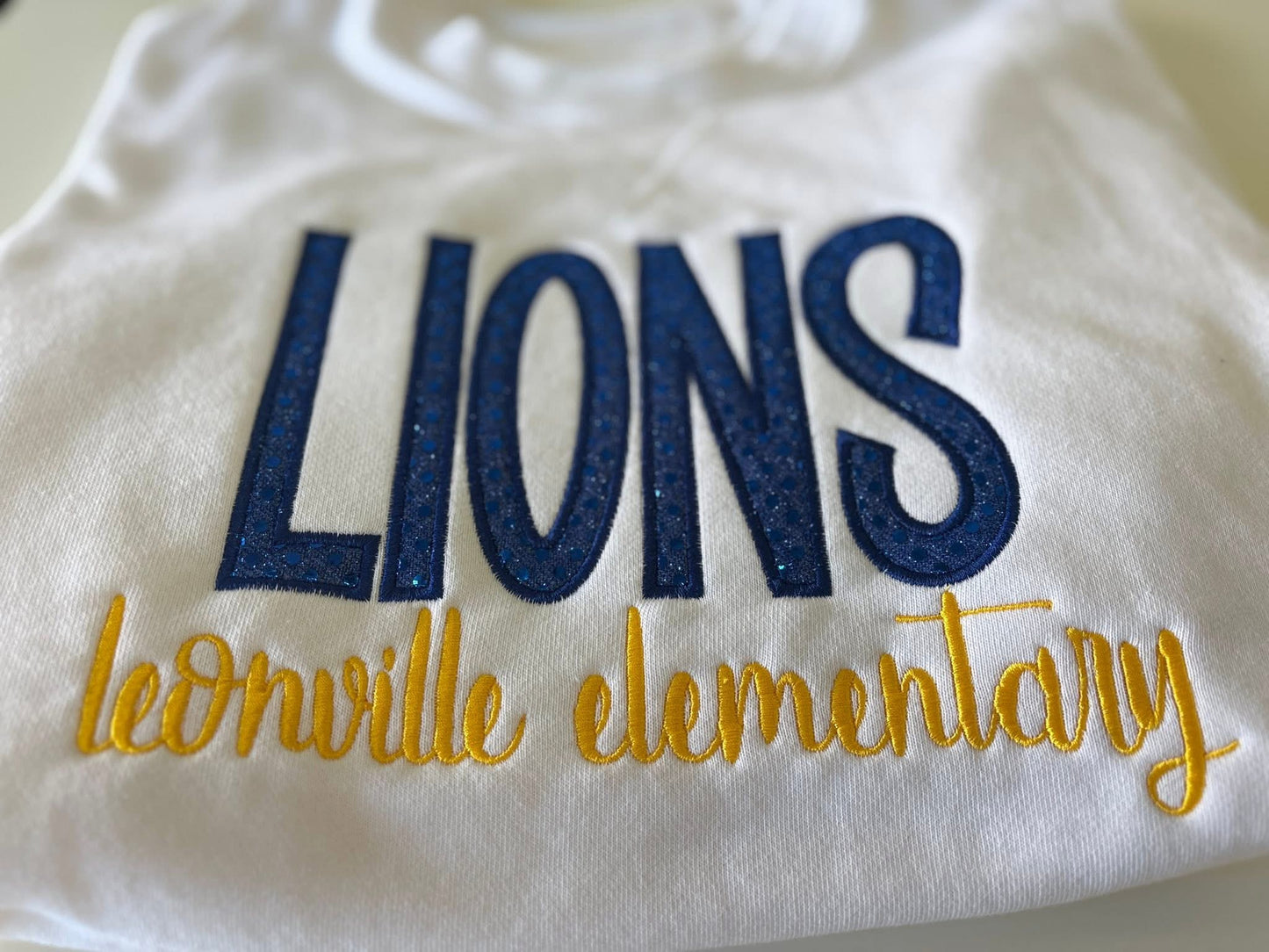 LIONS Leonville Elementary Embroidered Sweatshirt