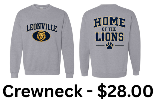 Leonville Lions Crewneck – Double Sided