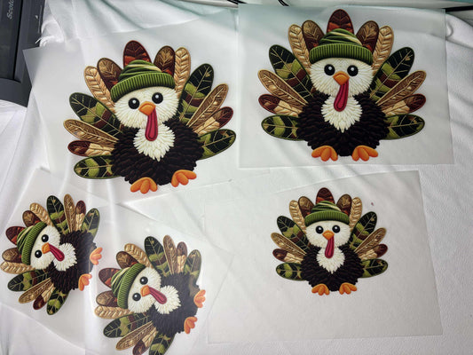 Turkey Boy DTF Print