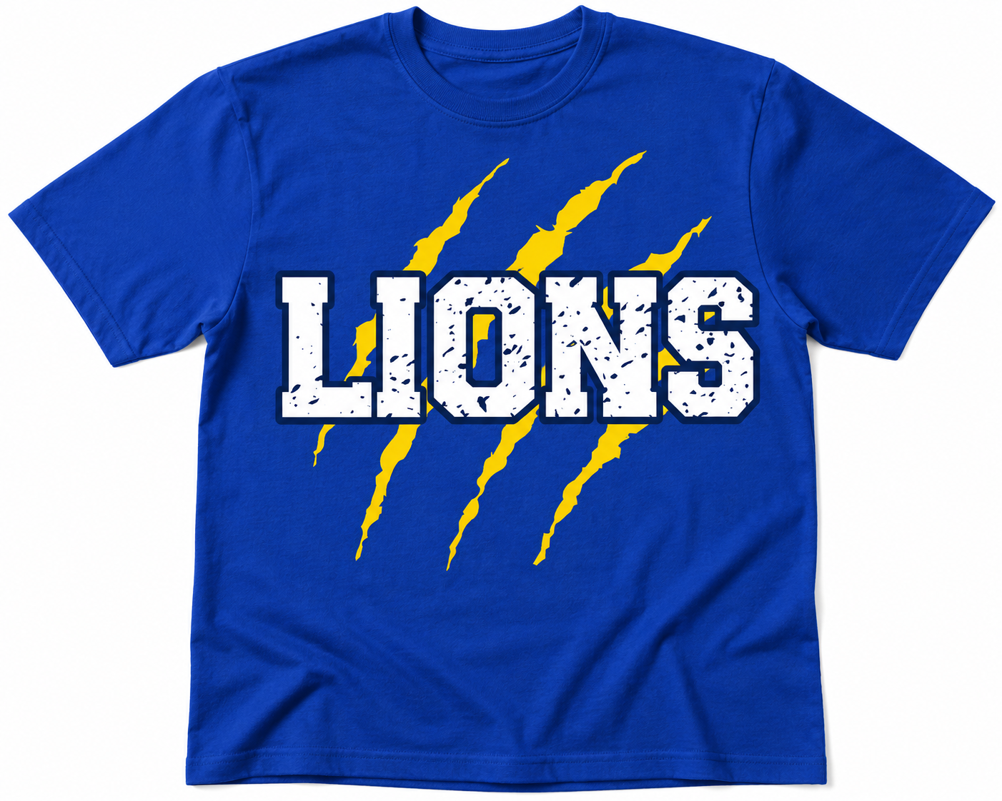 Leonville Lions Spirit Shirt – Royal Blue (Claw)